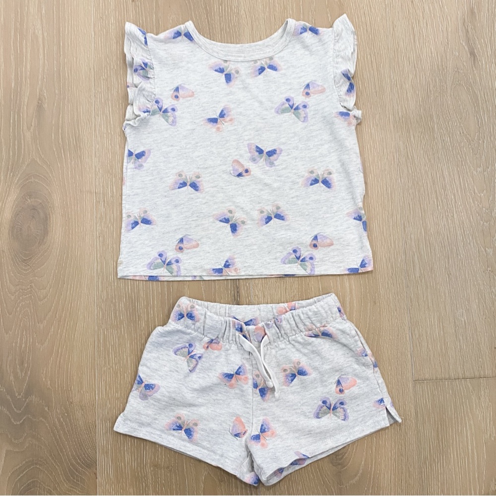 Carter's | Short Sleeve Set with Butterfies